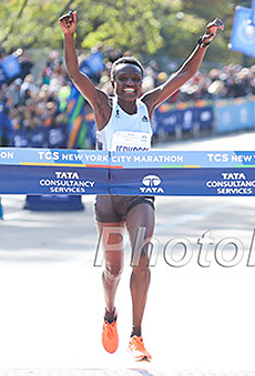 Jepkosgei Wins 2019 NYC Marathon<br>in Near Record Time