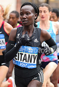 Mary Keitany Running